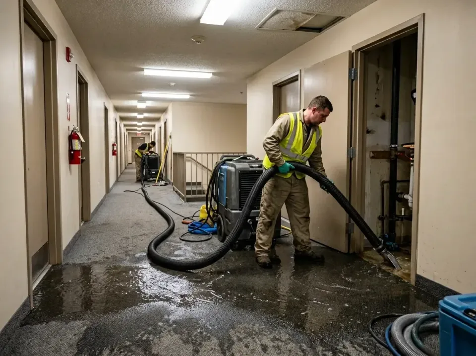 multi-unit-apartment-hallway-f-005 — frequently asked questions, Emergency Burst Pipe Water Extraction & Removal in Palmdale…